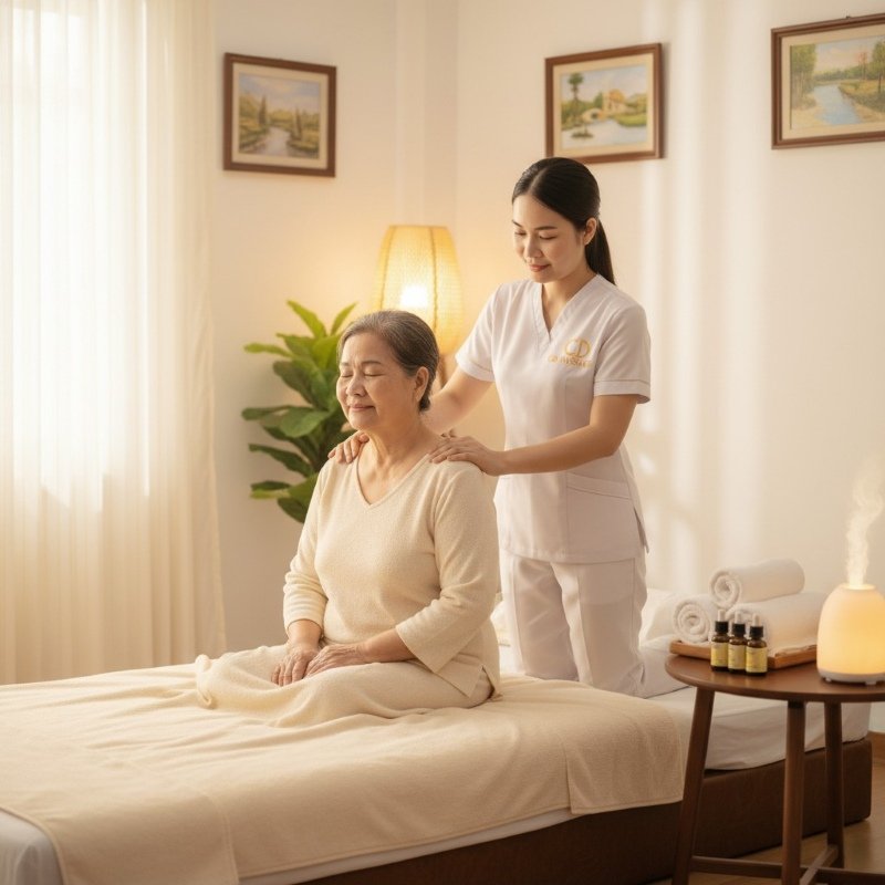 Dịch vụ massage tại nhà Tân bình giúp bạn tái tạo năng lượng.
