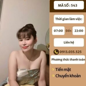 MÃ SỐ KTV 543: MASSAGE TẠI NHÀ TP.HCM 7H-22H