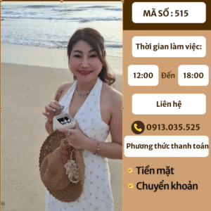 MÃ SỐ KTV 515 : MASSAGE TẠI NHÀ TP.HCM 12h-18h