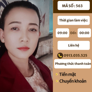 MÃ SỐ KTV 563 : MASSAGE TẠI NHÀ TP.HCM 09h-00h